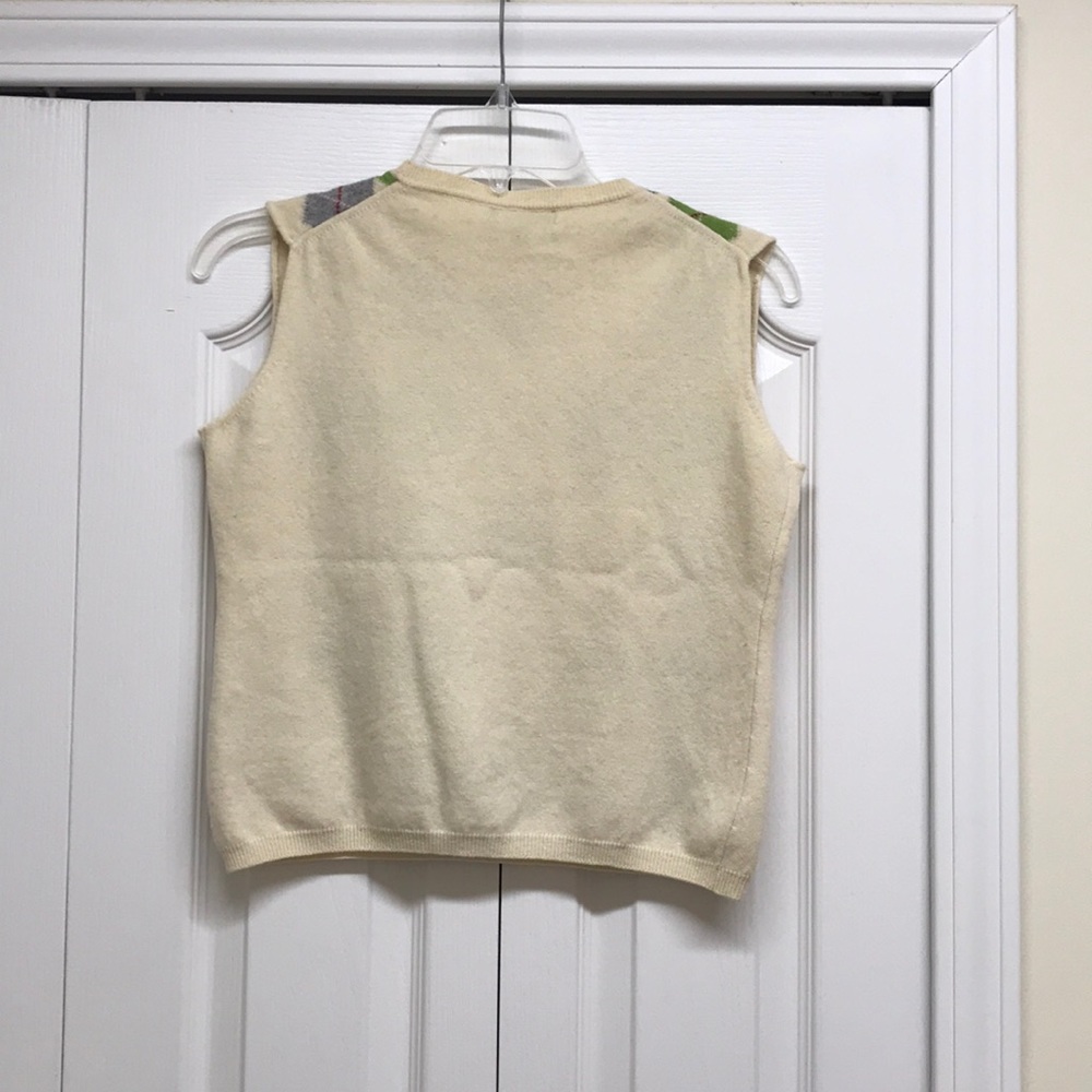 Burberry merino wool sleeveless top - Picture 6 of 6
